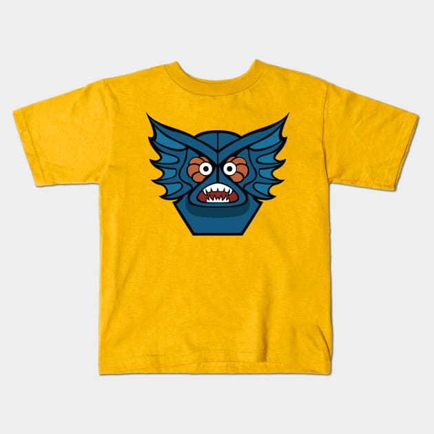Ocean Warlord Kids T-Shirt by NWJAY